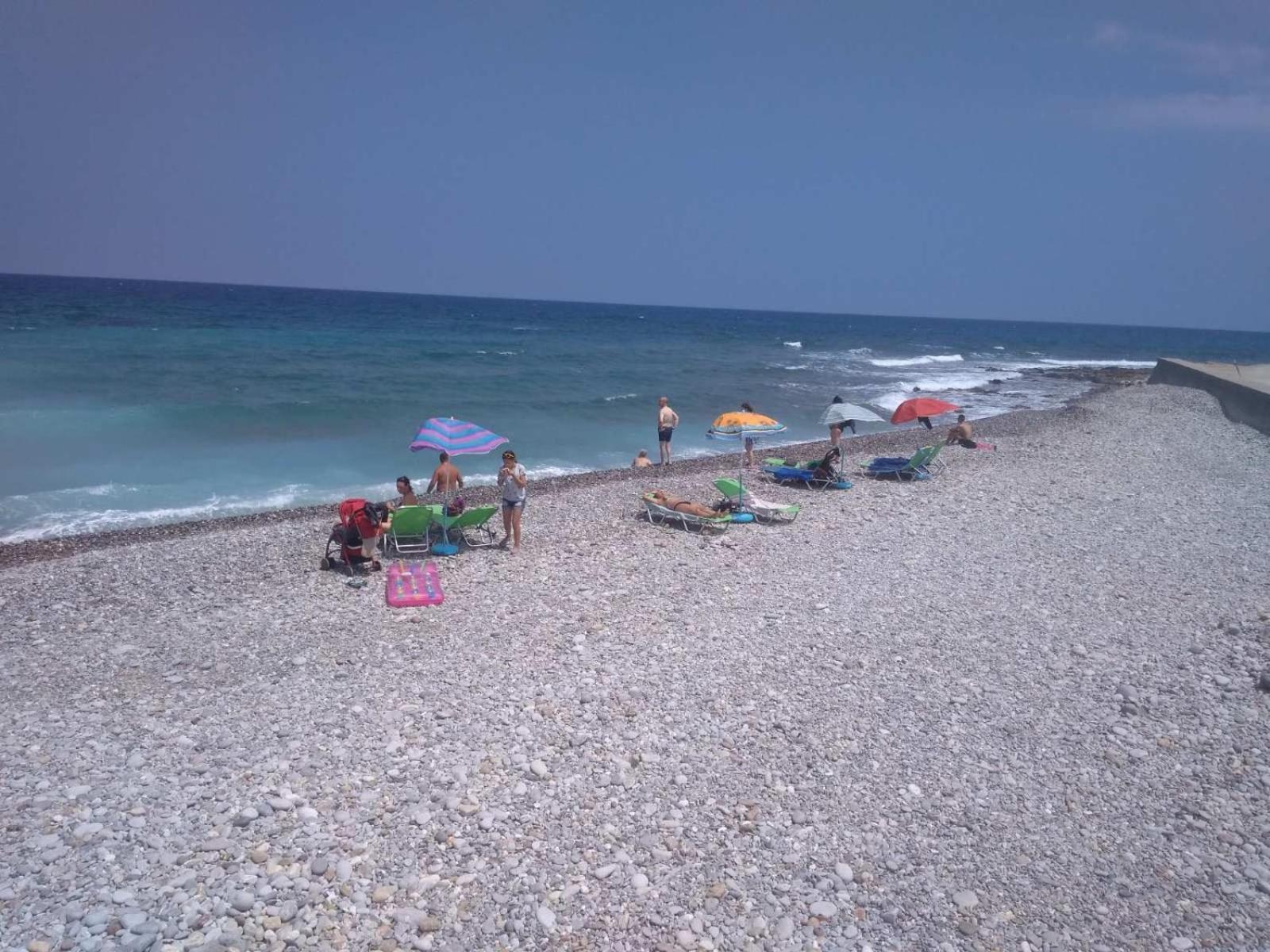 Meltemi Beach Apartments Milatos Luaran gambar