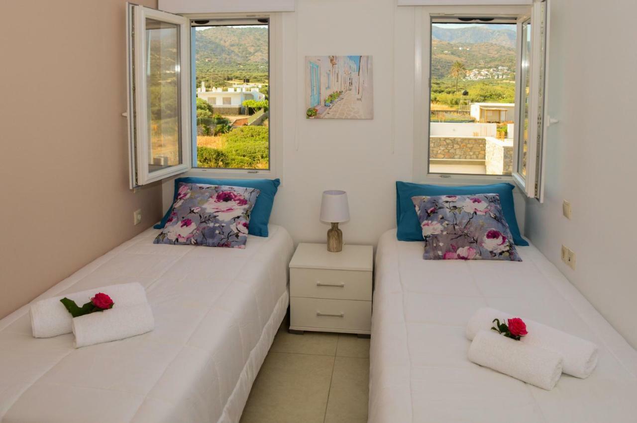 Meltemi Beach Apartments Milatos Luaran gambar