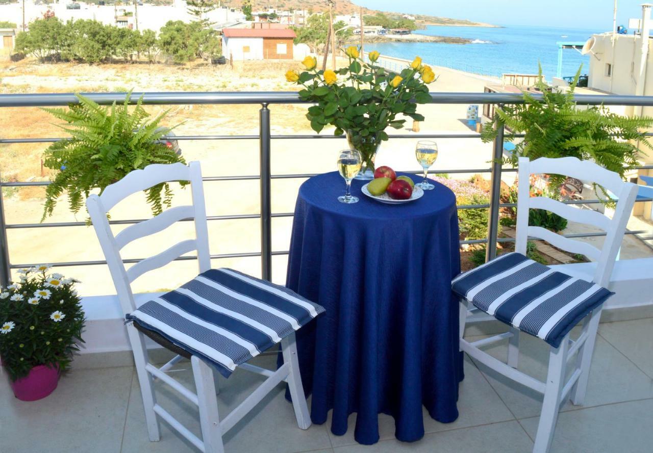 Meltemi Beach Apartments Milatos Luaran gambar